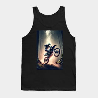 Dirt Bike in the Jungle Tank Top